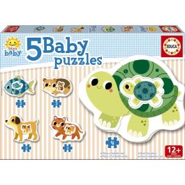 Animales 5 Babys Puzzles 17573 Educa