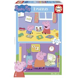 Puzzles 2X20 Peppa Pig 18087 Educa Precio: 6.95000042. SKU: S2403678