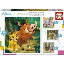 Puzzle Progre. Animals Dumbo+Bambi+Lion King 18104 Educa Precio: 6.95000042. SKU: B14NJYWAH4