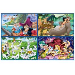 Puzzle Multi 4 Clásicos Disney 50-80-100 18105 Educa