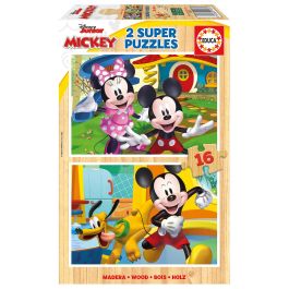 Puzzle 2X16 Mickey & Minnie 19287 Educa Precio: 8.49999953. SKU: S2415827