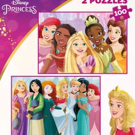 Puzzles 2X100 Disney Princess 19298 Educa