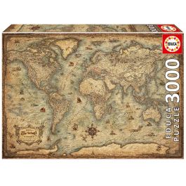 Puzzle 3000 Piezas Mapamundi 19567 Educa Precio: 24.95000035. SKU: B19GEBHCEV