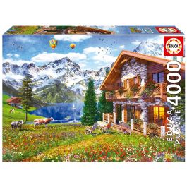 Puzzle 4000 Hogar En Los Alpes 19568 Educa