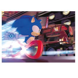 Set de 2 Puzzles Educa Neon Sonic 100 Piezas