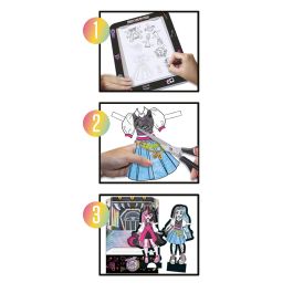 Pizarra de diseño Monster High - Educa - Pasatiempos creativos - Para niños a partir de 5 años - Garantía 2 años