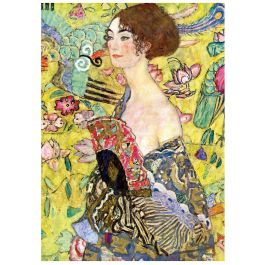 Puzzle 1000 Dama Con Abanico Gustav Klimt 19932 Educa