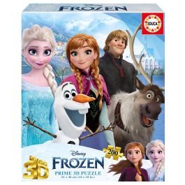 Puzzle 3D Lenticular 200 Piezas Frozen 20047 Educa