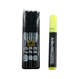 Rotulador Artline Comic Pen Calibrado Micrometrico Negro Bolsa De 3 Uds 0,2 0,4 0,8 + Permanente 853 Precio: 4.58999948. SKU: B1BZQFAW6G