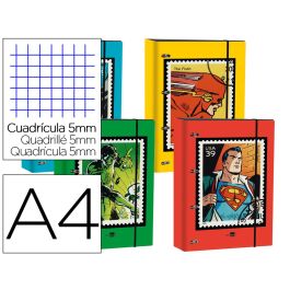 Carpeta Liderpapel Din A4 Forrada Con Recambio 120 Hojas 80 gr 5 mm 4 An. Redondas 40 mm Cierre Goma 14 unidades Precio: 38.1150002178. SKU: B14ZM9EMF7