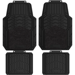 Michelin 4 Alfombrillas de Goma Universales Negras + Alfombra Delanteras y Traseras Antideslizantes Alta Resistencia Precio: 50.49999977. SKU: B1BDH2635D