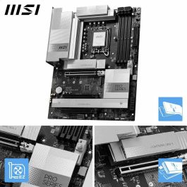 MSI Placa Base PRO Z890-A WiFi, LGA 1851, Intel Z890, 4x DDR5 DIMM, 256GB Max, ATX, 911-7E32-004