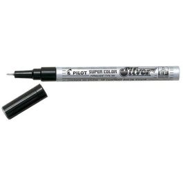 Marcador T.Opaca Perm. Pilot Super Color Fino Plata 12 unidades Precio: 37.50000056. SKU: B14E4KLTA3