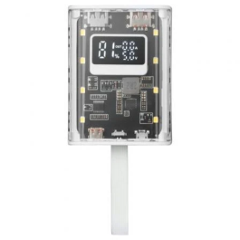 Mars Gaming Powerbank MPK-10K 10000mAh 22.5W Carga Rápida PD3.0 QC3.0 Blanca