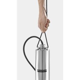 Kärcher BP 6 Bomba de Agua Sumergible para Pozo Profundo 1000W, 5.5 bar, 5000 l/h, Altura 55m, Profundidad 27m, Inox