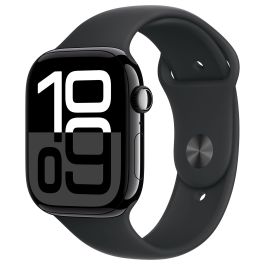 Apple Watch Series 10 GPS + Cellular 46mm Negro Espacial Aluminio con Correa Deportiva Negra Talla S/M Precio: 601.78999947. SKU: B144Y6WEVN