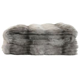 Manta Sofa Urban DKD Home Decor Gris 170 x 0.5 x 130 cm