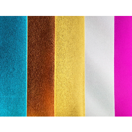 Liderpapel Goma Eva Metalizada Azul 50x70 cm Espesor 2 mm