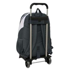 Safta Mod. 665 905 Mochila con Carro Real Madrid 1ª Equipación 25-26 440x320x160 mm Safta Mod. 665 905 Mochila con Carro Real Madrid 1ª Equipación 25-26 440x320x160 mm