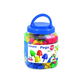 Miniland Juego de construcción con 650 piezas de 20 mm en bote Precio: 37.50000056. SKU: B14NPNB2R9