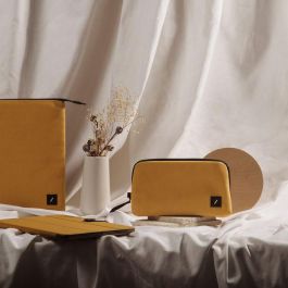 Native Union Stow Lite Funda Ajustada para MacBook 14" Kraft - Protección Ecológica de Tejido Reciclado W.F.A.