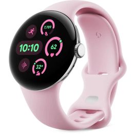 Google GA06101-WW Correa para Pixel Watch 3 (41mm) Fluoroelastómero Rose Quartz Talla L