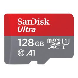 SanDisk SDSQUAB-128G-GN6MA Tarjeta de Memoria Ultra 128GB microSDXC Clase 10 UHS-I A1 con Adaptador 140MB/s para Móviles y Tabletas Android Full HD Precio: 18.69000001. SKU: S0235277