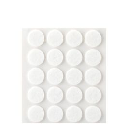 Inofix Plasfix Pack 20 Fieltros Blancos Sintéticos Adhesivos Ø17mm Protegen el Suelo y Silencian el Ruido Precio: 1.49999949. SKU: S7905550