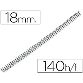 Espiral Metalico Q-Connect 56 4:1 18 mm 1,2 mm Caja De 100 Unidades