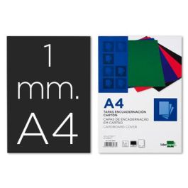 Tapa Encuadernacion Liderpapel Carton A4 1 mm Negra Paquete De 50 Unidades Precio: 21.175000121. SKU: B1ELAZX9JT