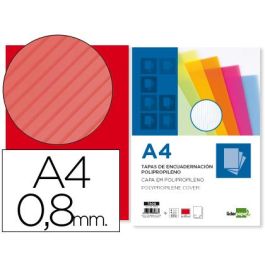 Tapa Encuadernacion Liderpapel Polipropileno Ondulado A4 0.8 mm Rojo Paquete De 50 Unidades Precio: 26.49999946. SKU: B1GT874W9P