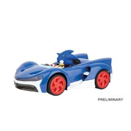 Pista sonic the hedgehog, incluye 2 coches (sonic y shadow) 4,9 metros