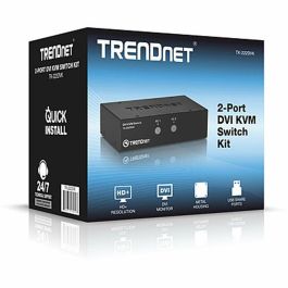 Switch KVM Trendnet TK-222DVK Precio: 135.9900003. SKU: S55065784