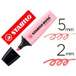 Rotulador Stabilo Boss Pastel Fluorescente 70 Rubor Rosa 10 unidades Precio: 9.5900002. SKU: B1F5YQFY5C