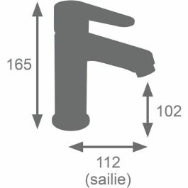 Edouard Rousseau Mezclador de lavabo BAROS Cromo EDO3047404063412