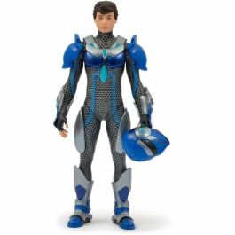 Gormiti GRV032 Figura articulada Vástago con armadura Modelo Agua - 27 cm - Edad +4 años