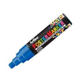 Artline Epp-6-Azu Rotulador Poster Marker Punta Redonda 6 mm Color Azul para Cartelería