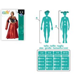 Disfraz para Niños Dama Medieval 3-4 Años