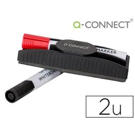 Borrador Q-Connect Magnetico Con Rotulador Rojo Y Negro Para Pizarra Blanca Precio: 2.50000036. SKU: B1HECMZSPM
