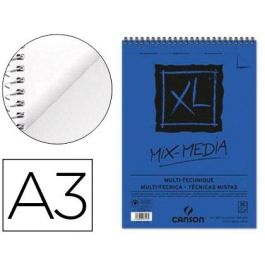 Bloc Dibujo Acuarela Canson XL Mix Media Grano Medio Din A3 Microperforado Espiral 29,7x42 cm 30 Hojas 300 gr-M2 Precio: 12.89999984. SKU: B15THPQXSR