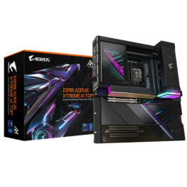 GIGABYTE Z890 AORUS XTREME AI TOP Placa Base - Compatible con CPUs Intel Core Ultra (Serie 2), VRM de 22+1+2 fases, hasta 9500MHz DDR5 (OC), PCIe 5.0 M.2, Wi-Fi 7, Thunderbolt 5 Precio: 1451.50000017. SKU: B1DA7X3VHC