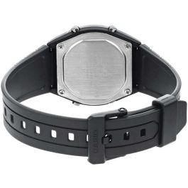 Reloj Unisex Casio W-202-1AVEF Digital Negro Reloj Unisex Casio W-202-1AVEF Digital Negro