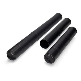 Tubo Portaplanos Extensible de 40 a 75 cm ø65 mm Negro