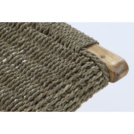 DKD Home Decor Butaca Boho Marron Natural Teca Ratan 80 x 68 x 65 cm