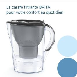 Brita BRI4006387124137 Jarra Filtradora Marella Grafito 2.4L + 1 Cartucho Maxtra Pro All-1