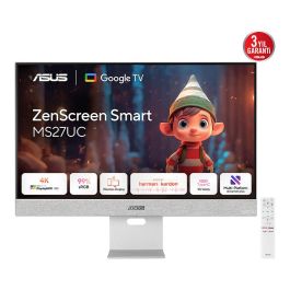 ASUS MS27UC Monitor Inteligente 68,6 cm (27") 4K Ultra HD LCD Gris Precio: 442.88999953. SKU: B185ZVAFQS