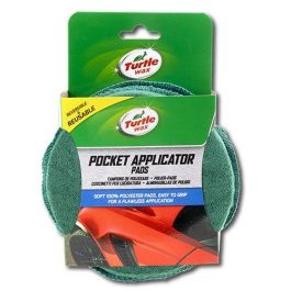 Abc TW53631 Kit Almohadillas Aplicadoras de Pulido Algodón con Base de Esponja Foam, Paquete de 2 Unidades