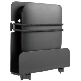AISENS - SOPORTE UNIVERSAL DE PARED PARA MINI PC, ROUTER, NEGRO