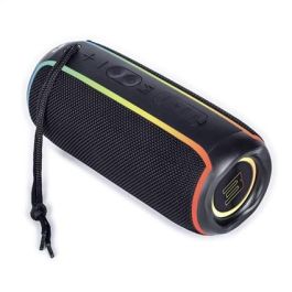 Elbe ALT-N12 Altavoz Bluetooth 20W TWS Negro IPX6 con Luces LED