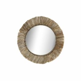 Espejo de pared DKD Home Decor Cristal Natural Jute (52 x 3 x 52 cm) Precio: 46.49999992. SKU: S3029635
